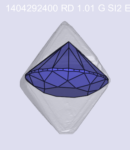 Diamant rond brillant  ct GIA 7503954112