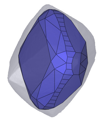 Diamant coussin modifié brillant 2.5 ct GIA 7556010196