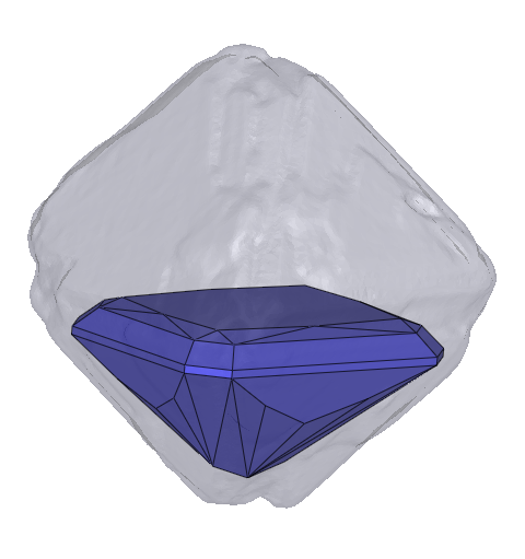 Diamant radiant  ct GIA 2544707259