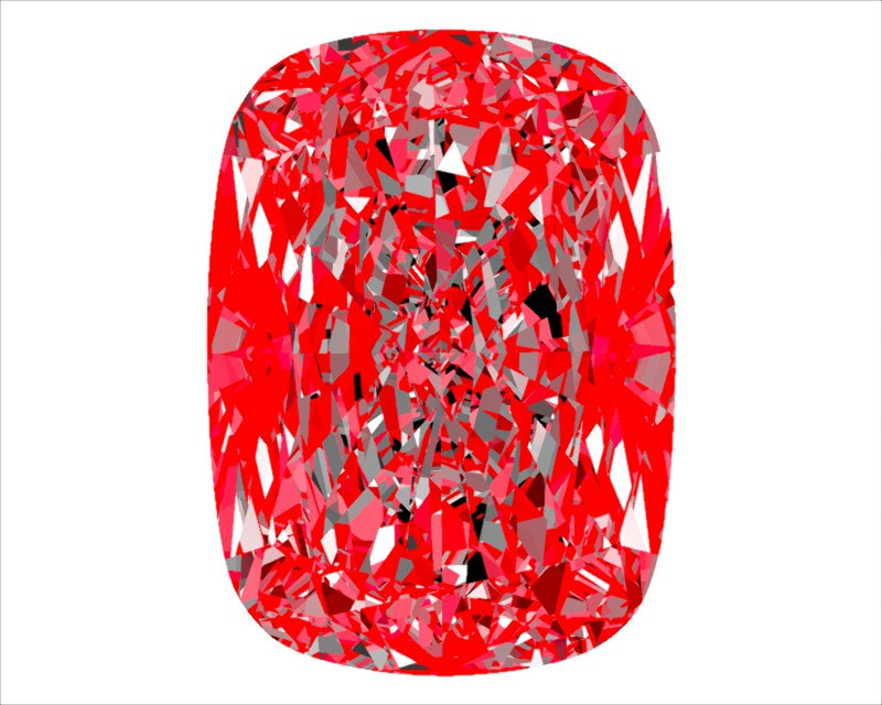 Diamant coussin modifié brillant  ct GIA 2537886444