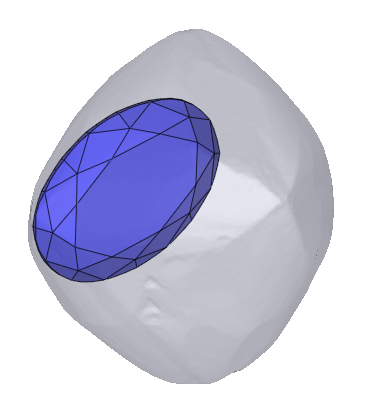 0.70 ct Oval Diamond GIA 5546093006
