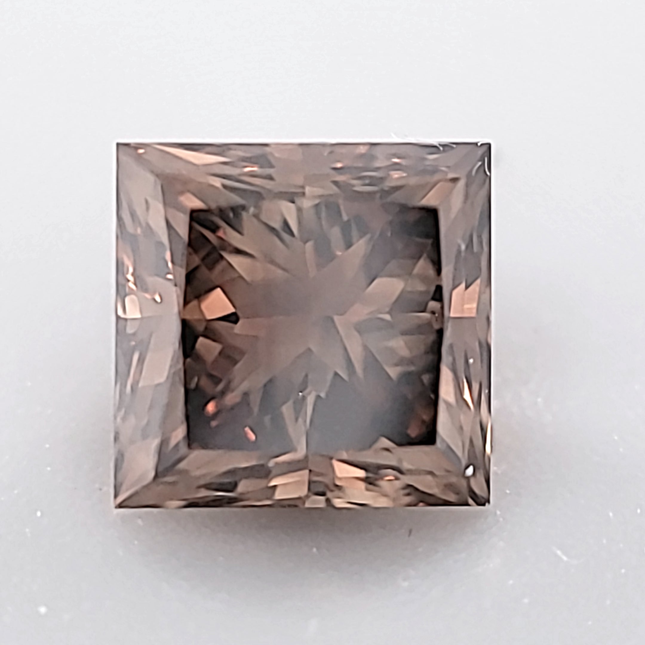 0.71  PR  VS2  Fancy Dark,  Brown , Yellowish GS #1342011 Cut G Colour Enhanced