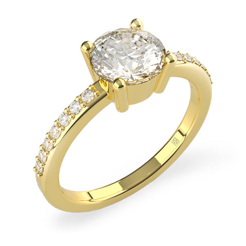 Pure  Elegance Solitaire Engagement Ring