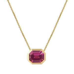 18K Raspberry Beret Layering Necklace