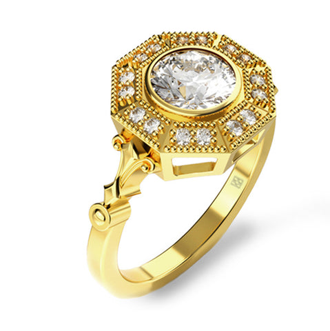 Legends of Love Engagement Ring