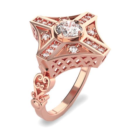 Fidelis Amor Engagement Ring