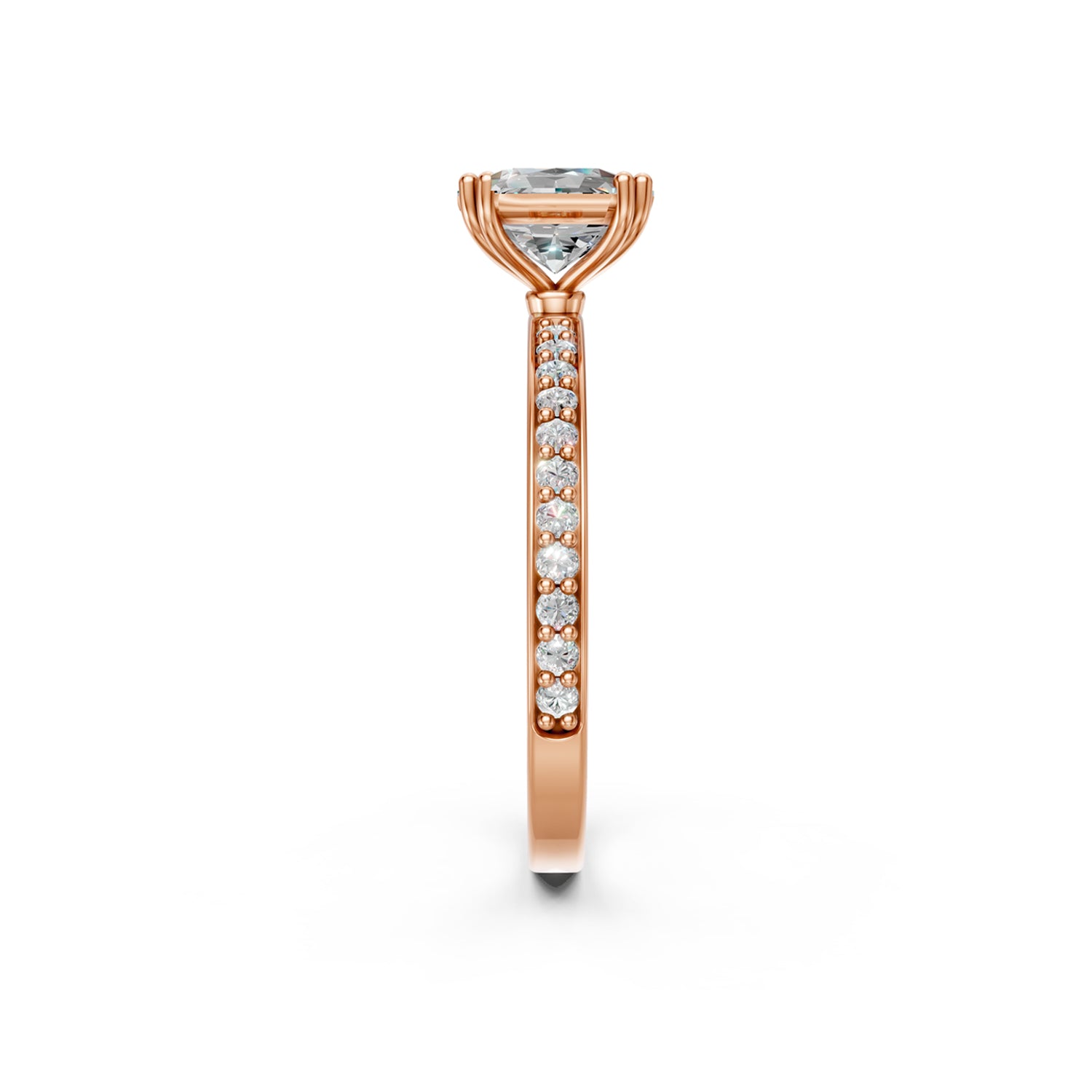 Étoile Solitaire Engagement Ring - Assher