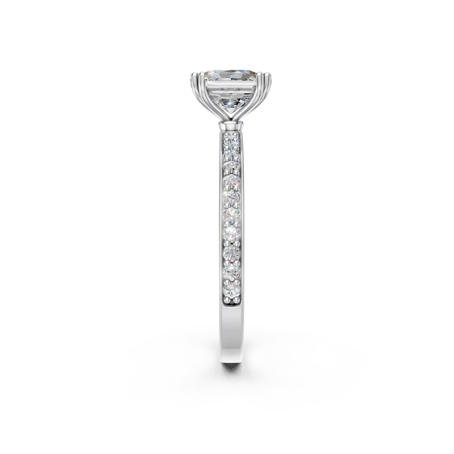 Étoile Solitaire Engagement Ring - Assher