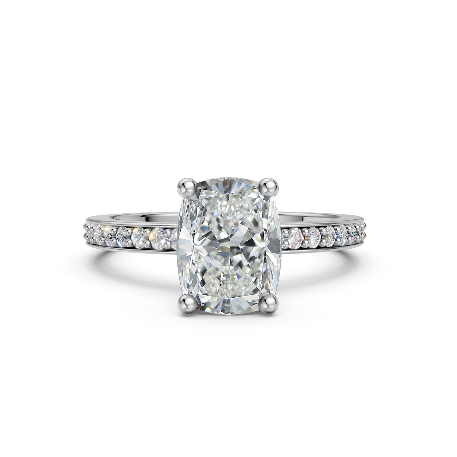 Stunning Gold Solitaire Engagement Ring with Diamond or Gemstone and narrow band in platinum or white gold. Made in Montreal. Contemporary and Classic Design. Perfect for a Millennial Brides /  Marriage Montréal Bague de fiancailles haut de gamme Bijoux Montréal.