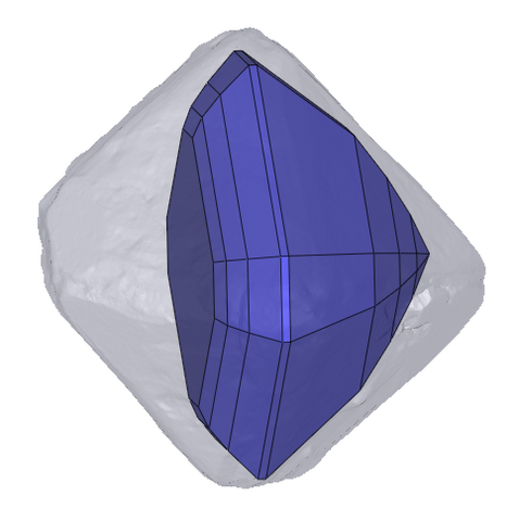 1.62 Asscher K VS2 EX VG Canada Diavik Sourced Canadian GIA 1545101422 RTDVK22210